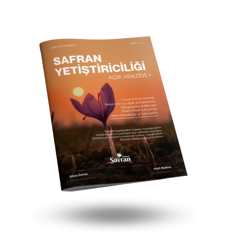 Safran Yetiştiriciliği Serisi Açık Arazi PDF ürünü Kapak